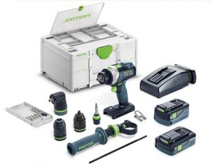 Akml.triecienurbjmaš.QUADRIVE TPC 18/4 5,0/4,0 I-Set FESTOOL